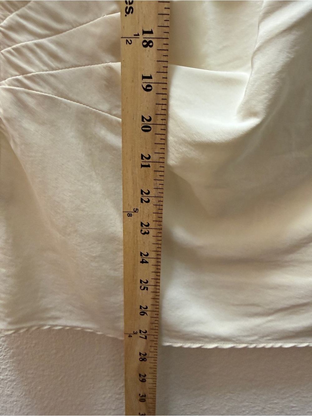 Lafayette 148 New York 100% Silk Blouse Top Size 14 Ivory Side Drape Rushed - Picture 8 of 11